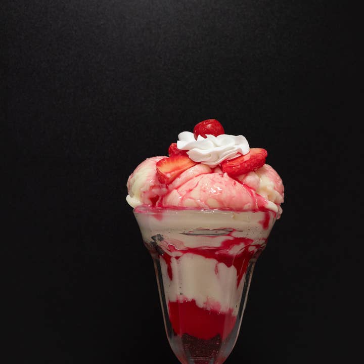 Falso Sundae de Fresa para venta al por mayor de Just Dough It! Fake Foods