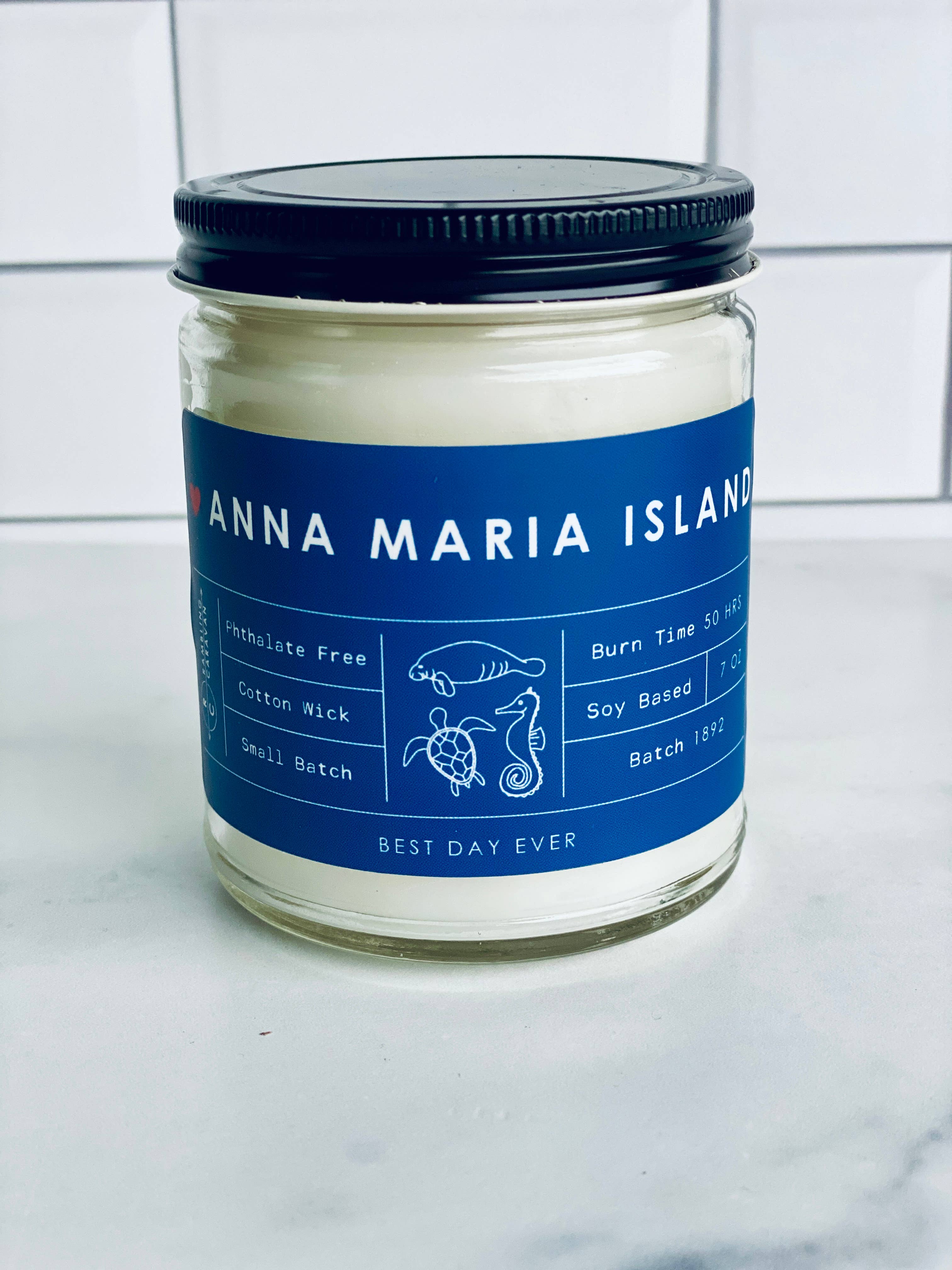 Rambling Caravan - Wholesale Jar/Filled Candle - Anna Maria Island, FL Candle3