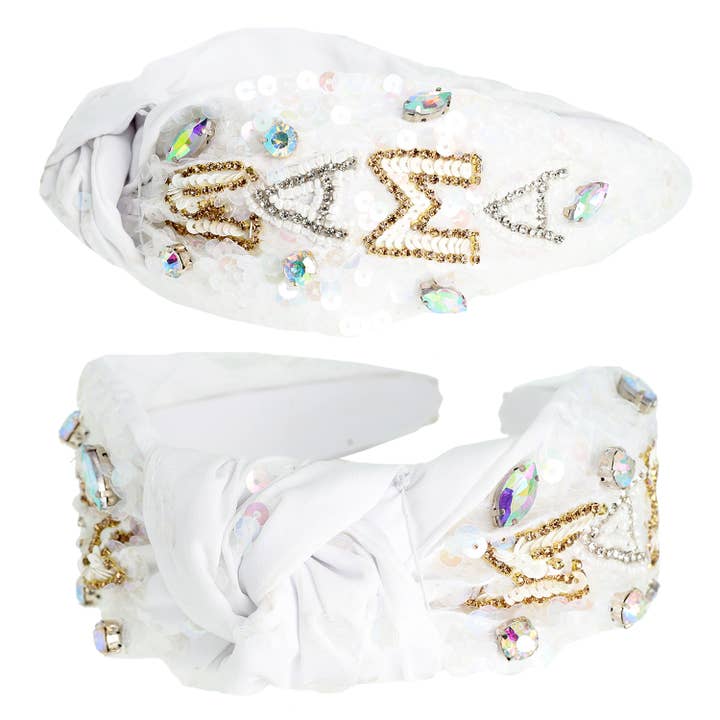 SP Sophia Collection - Wholesale Fashion Headband - Women's - Mama Embellished Knotted Headband