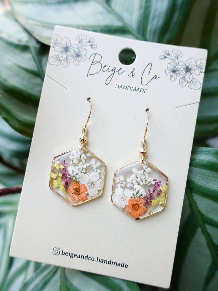 Blossomia Orange for wholesale by Beige & Co. Handmade