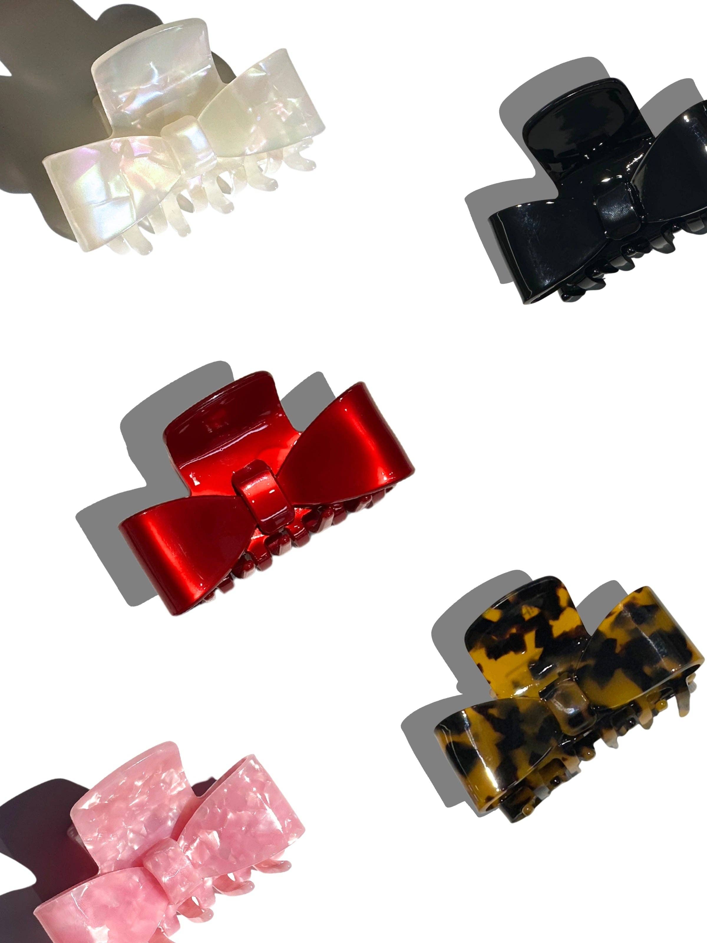 Solar Eclipse - Vente Pince à cheveux – femme - Pince à cheveux en acétate avec nœud classique | Écologique0