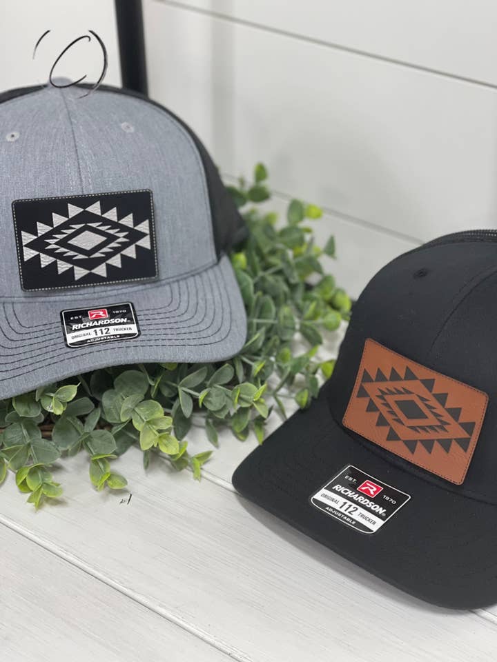 Adult Simple Aztec Patch Snapback Hat for wholesale by CMD Wholesale