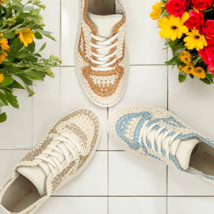 Baskets en crochet Naomi pour la vente par Love Rio