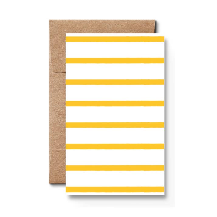 Stripetown Canary, etiqueta de regalo para venta al por mayor de Karte Design Berlin