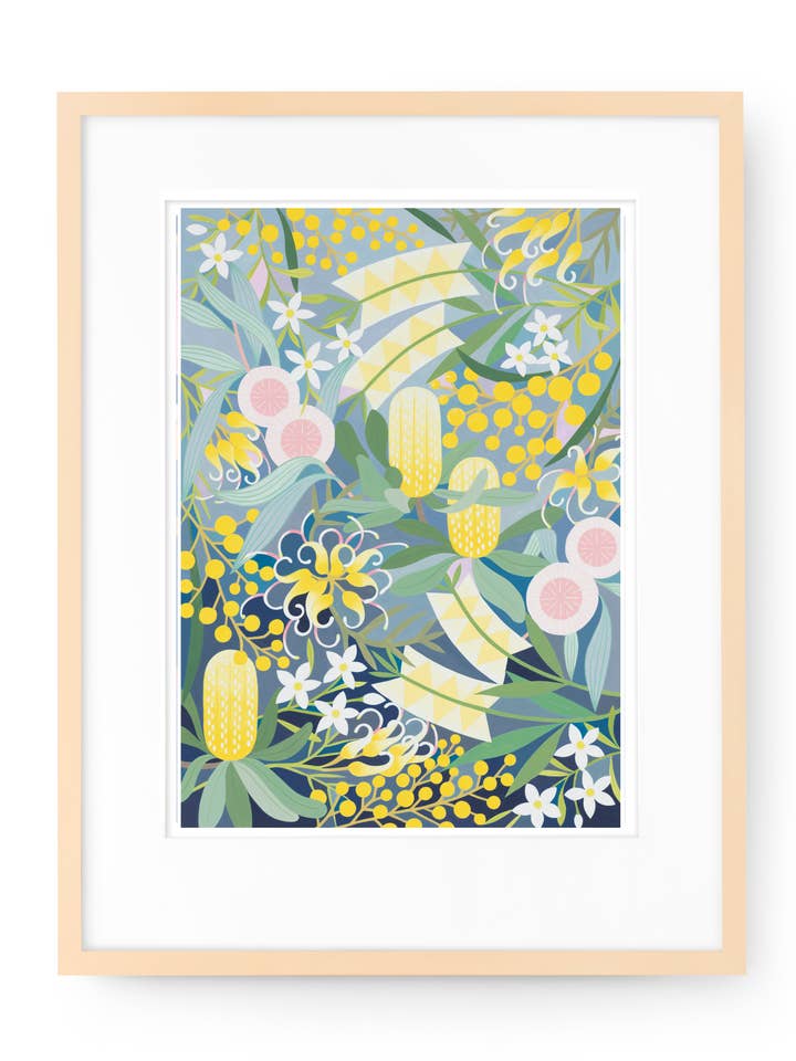 Art Print - 'Secret Garden' for wholesale by Claire Ishino