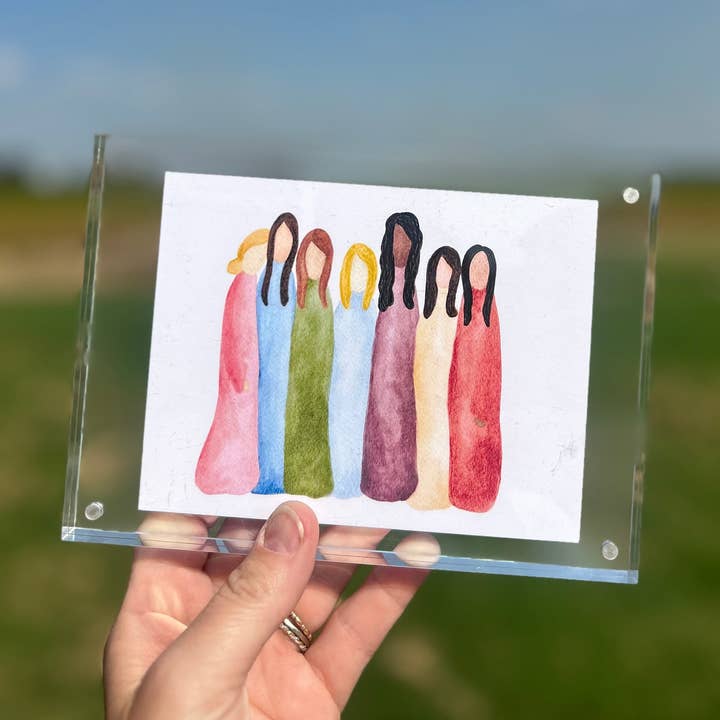 It Takes a Village Print for wholesale by Casey Andrews Art