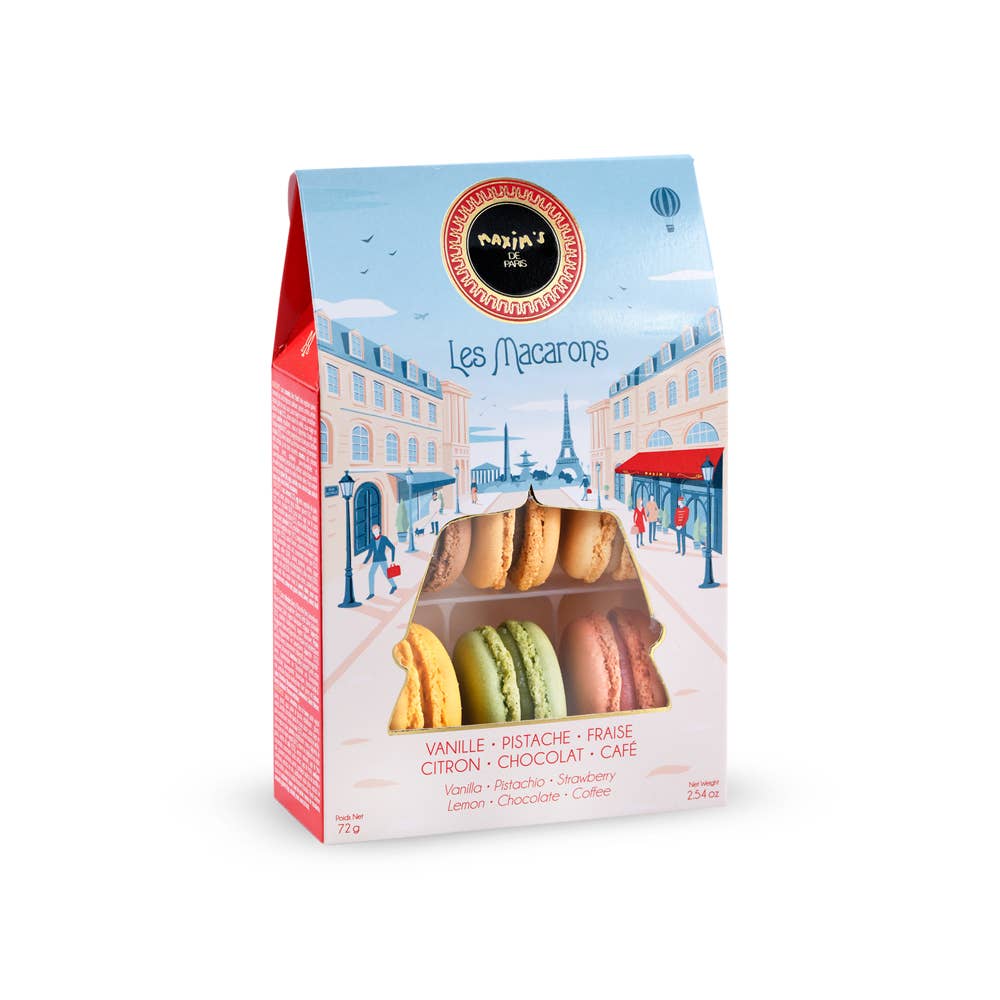 Maxim's - Wholesale Cookie - Case for 6 assorted macarons1