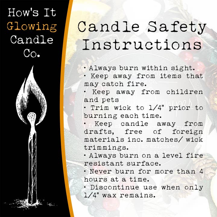 How's It Glowing Candle Co. - Wholesale Travel Candles - Please Don't Do Coke In Our Bathroom | Funny Soy Candle