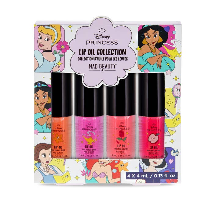 Princess Express Yourself Lip Oil Collection for wholesale by Mad Beauty USA LLC