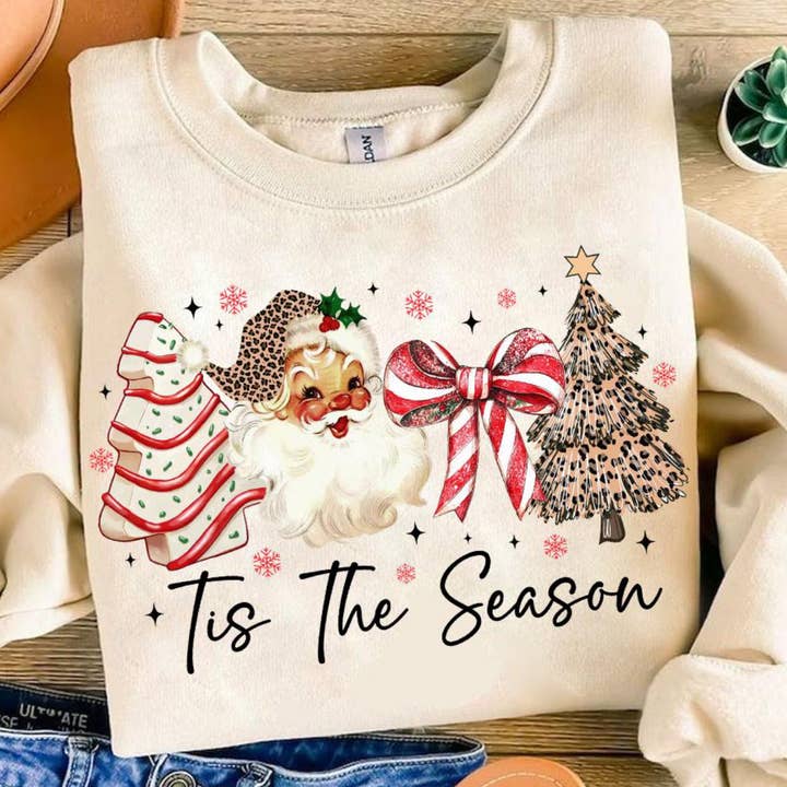 Tis The Season Tee for wholesale by Southern Faye Lane Co