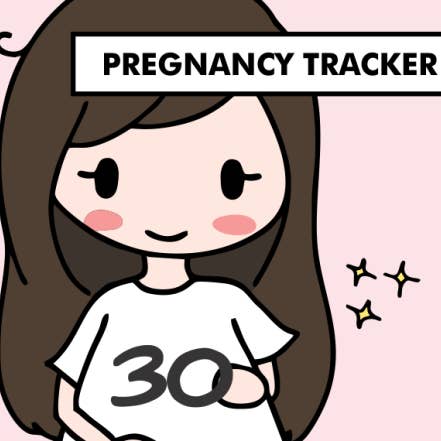 Adesivi Sarah Tracker gravidanza (2 fogli) per la vendita all'ingrosso da parte di Stickies by C&S