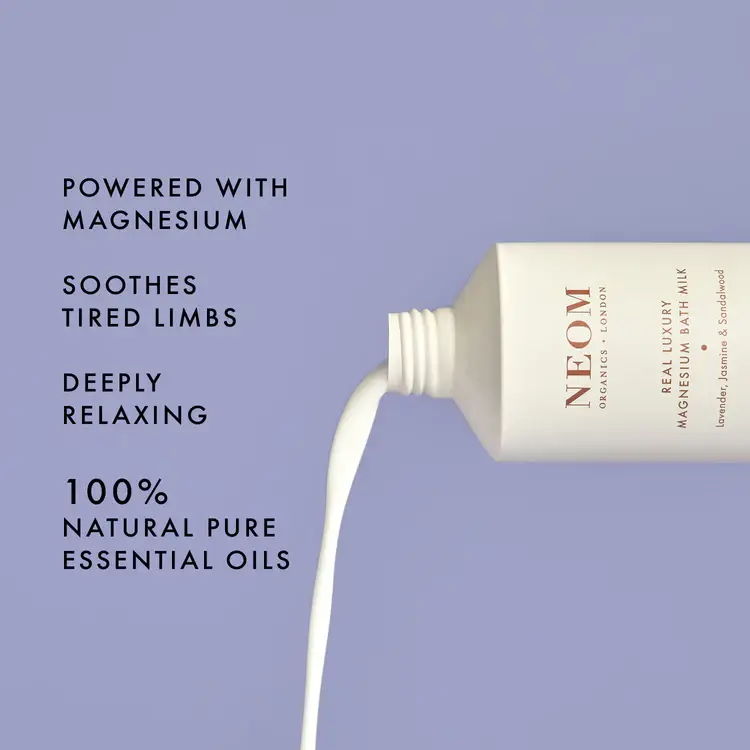 Neom Wellbeing - Wholesale Bath Soak/Milk - De-Stress Real Luxury Magnesium Bath Milk2