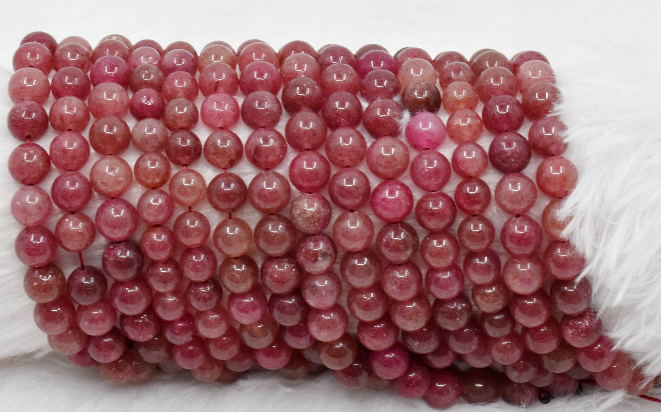 Soothing Crystals - Wholesale Beads - Crystal Jewelry Beads | Strawberry Quartz | Gemstone Beads1