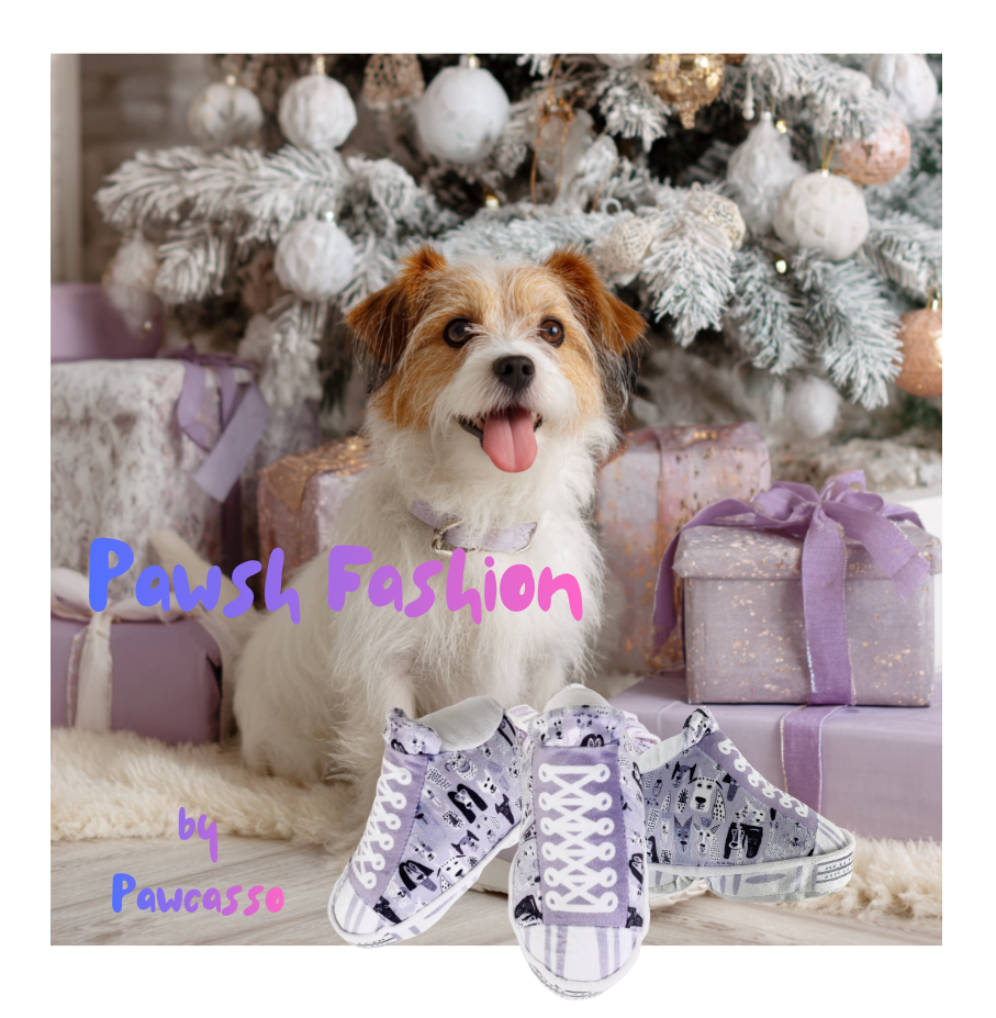Pawcasso – Peluche - Cão por atacado – Pacote de Sapatilhas Pawcasso2