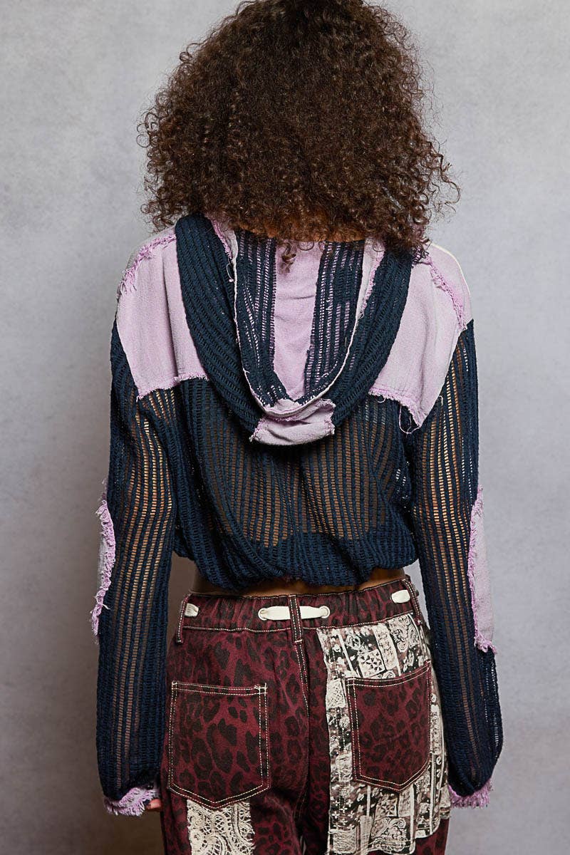 Pol Clothing - Vente Chemise à col boutonné – femme - Vente de chemise à capuche ouverte avec boutons et poches avant.42