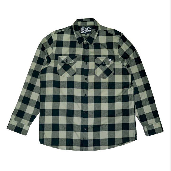 Lumberman Flannel for wholesale by Violent Gentlemen