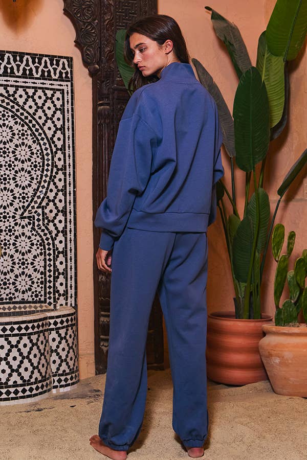 BUCKETLIST INC - Wholesale Lounge Sweatpants/Joggers - Women's - IP5463 Scuba Drawstring High-Rise Jogger Pants28