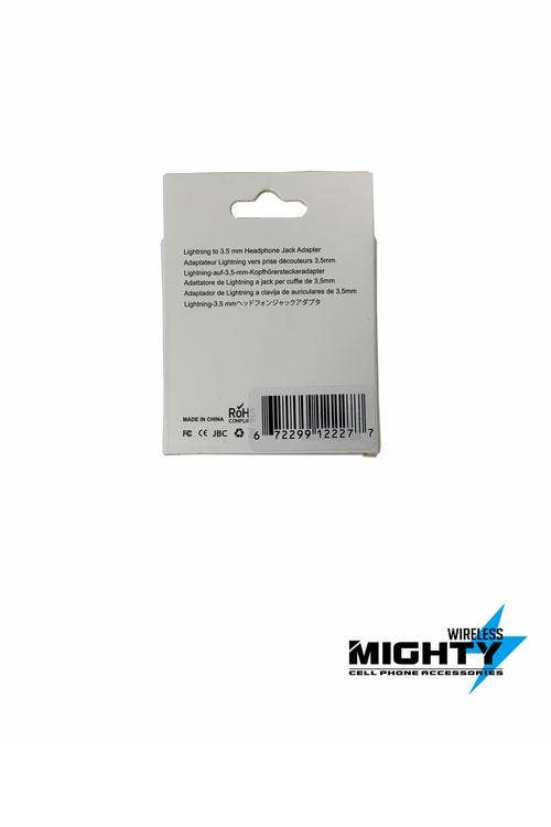 Mighty Wireless – wholesale Airpod-/hörlursfodral - Unisex – Lightning Iph ljudkabel för hörlurar (endast musik)1