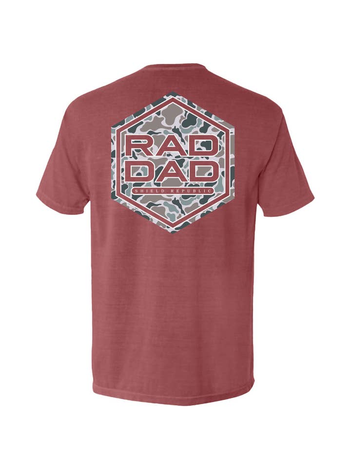 Shield Republic LLC - Wholesale Screen Printed T-Shirt - Men's - Rad Dad Duck Camo