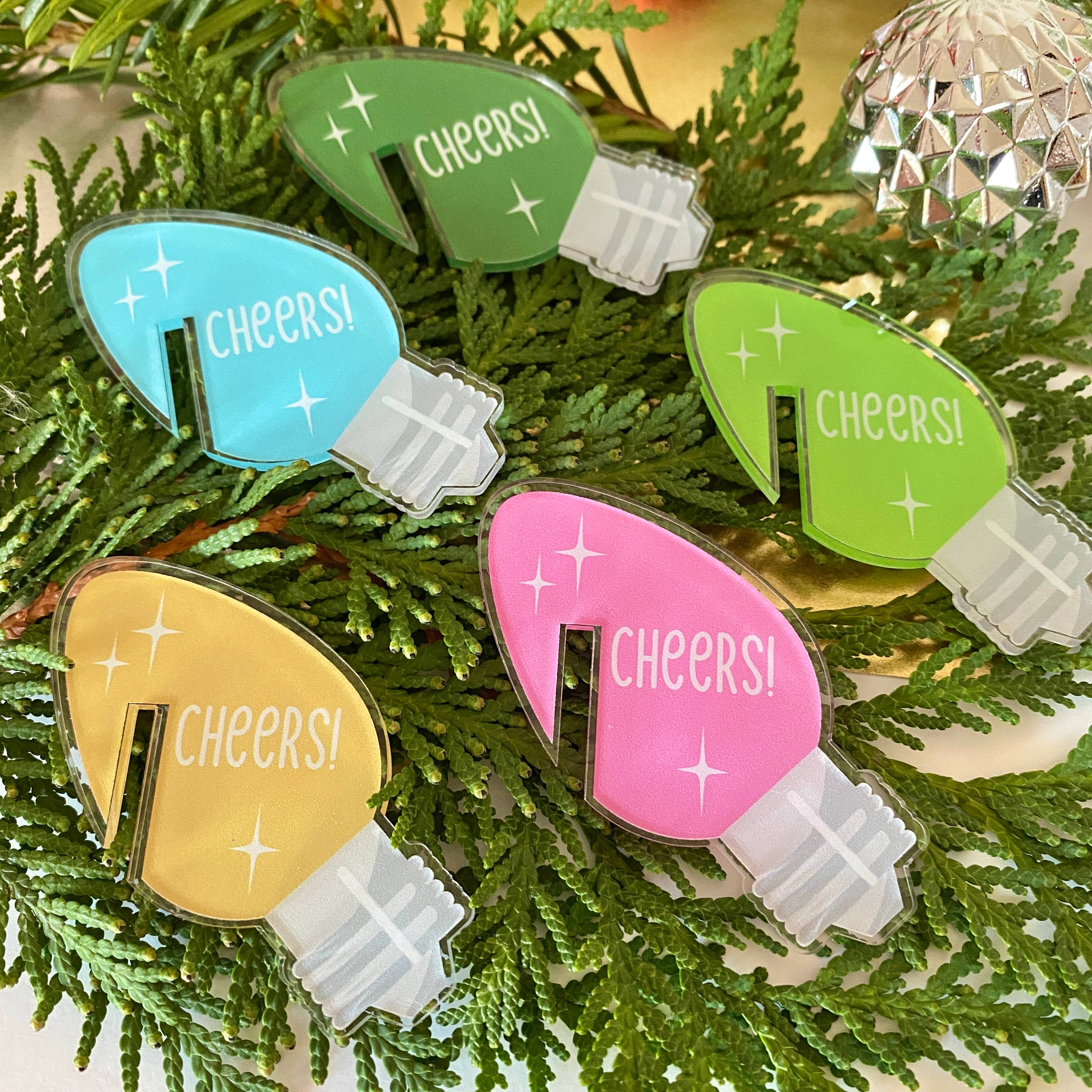 Atomic Kraftworks - Vente Mélangeurs à boisson - Breloques à breloques de Noël vintage pour boissons et marqueurs4