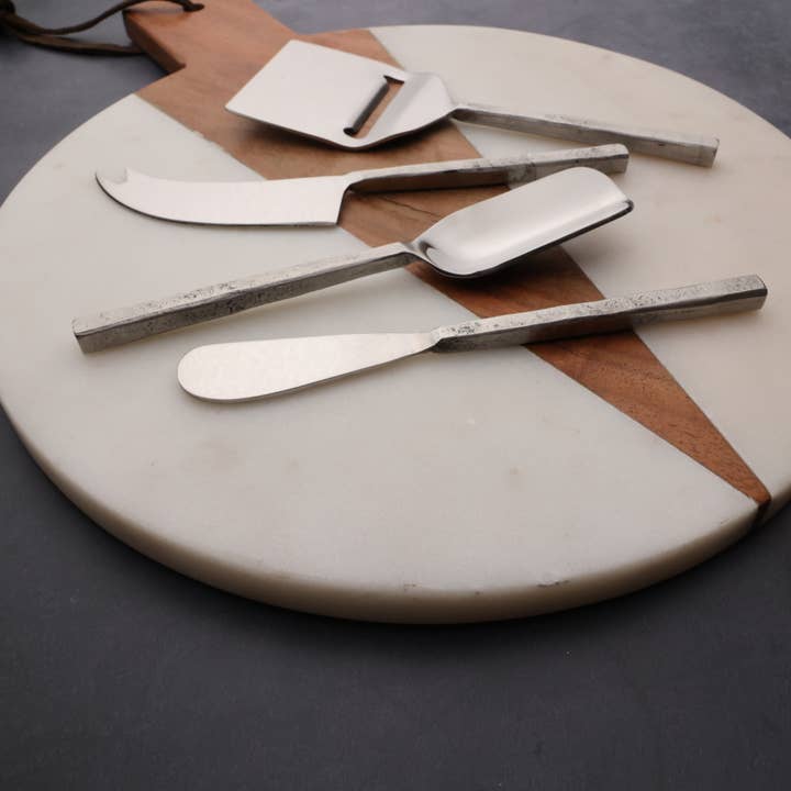 INOX artisans - Wholesale Cheese Spreader - INOX Jason Cheese Tools 4 Pc. Set1