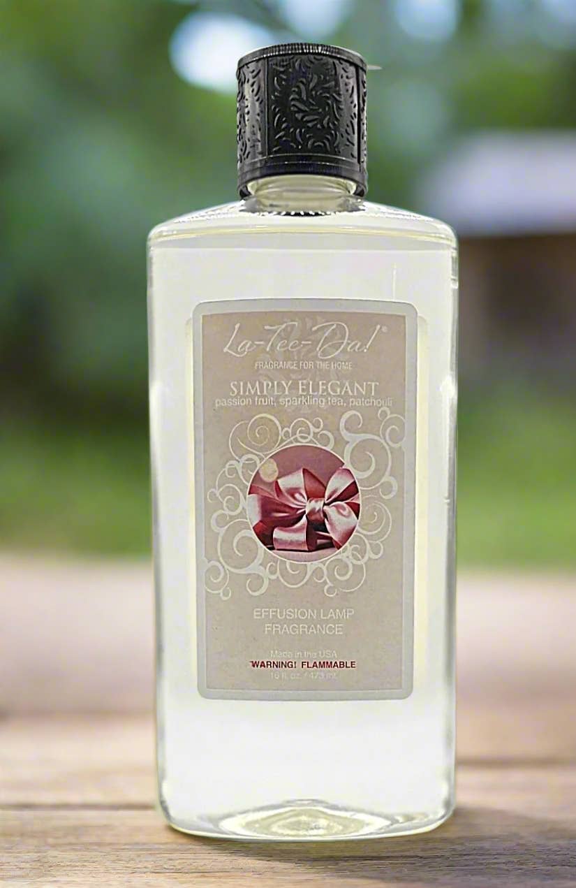 La-Tee-Da! - Wholesale Fragrance Oil - Effusion Lamp Fragrance Refill - Simply Elegant - 16 oz