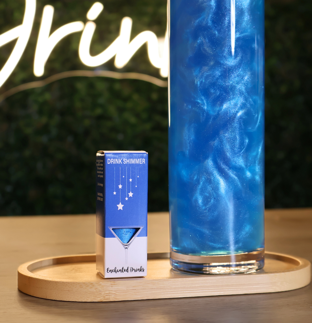 Enchanted Drinks - Vente Mélange/sirop pour cocktails - Medium Drink Shimmer (20 g) Plus de 125 portions5