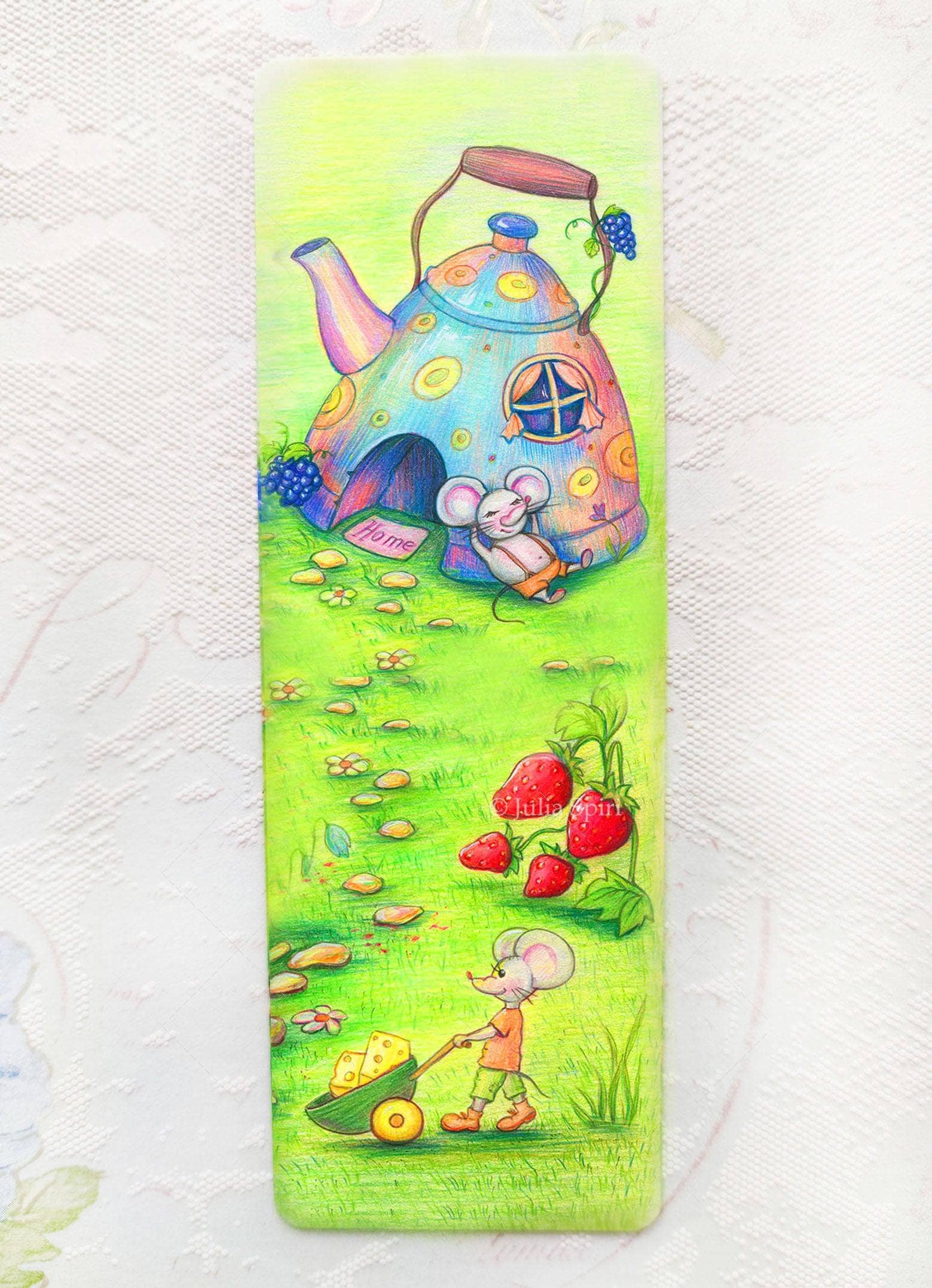 Julia Spiri - Wholesale Bookmark - Marcador para Libros. Casa de las Maravillas.2