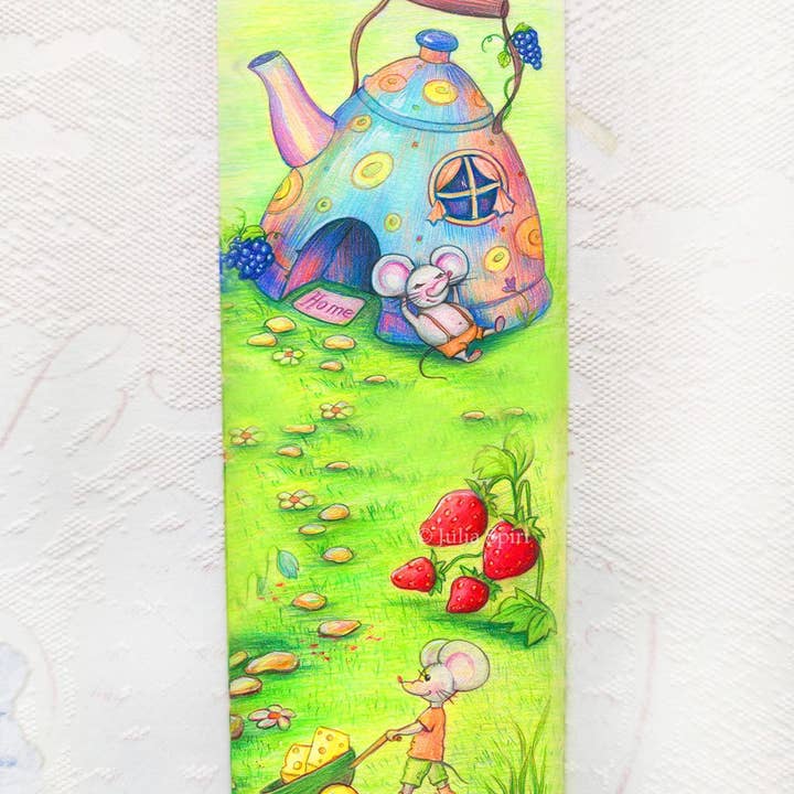 Julia Spiri - Wholesale Bookmark - Marcador para Libros. Casa de las Maravillas.2