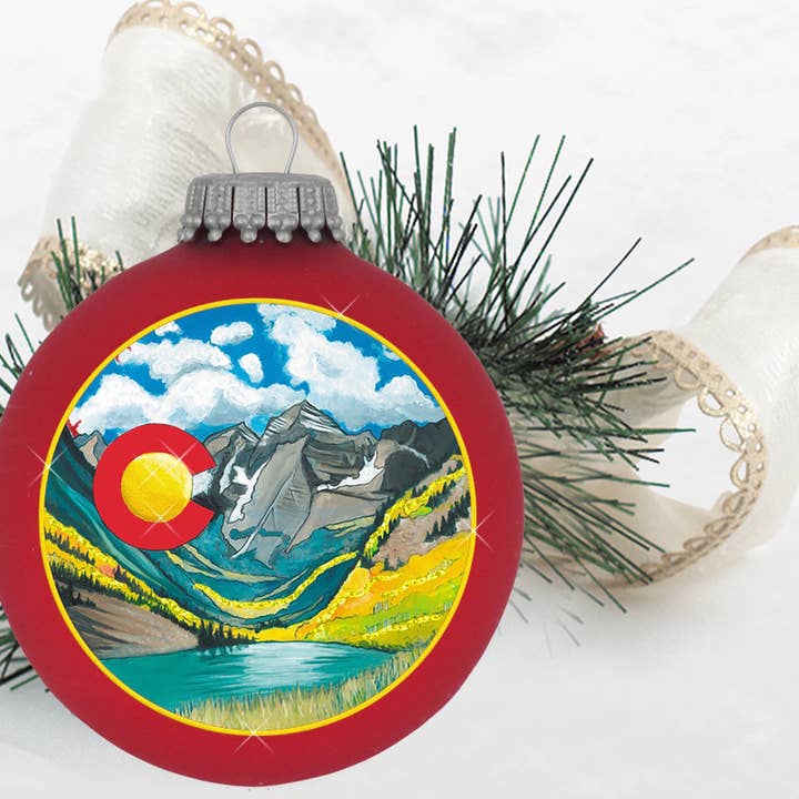 Decorazione in vetro Alpine Lake per la vendita all'ingrosso da parte di Art For The Young At Heart