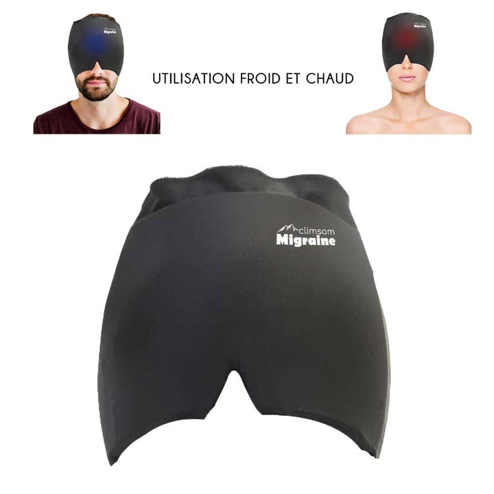 Climsom - Venta al por mayor Compresas de frío/calor - Gorra de gel antimigraña Climsom