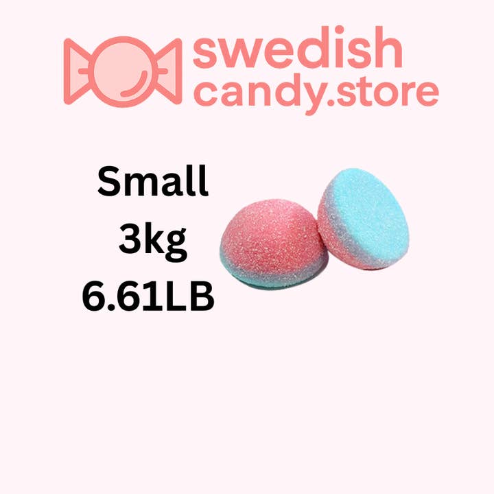 Swedish Candy Blueberry/Raspberry Bombs 3kg/6.61lb for wholesale by Swedish Candy.Store - Swedish Candy