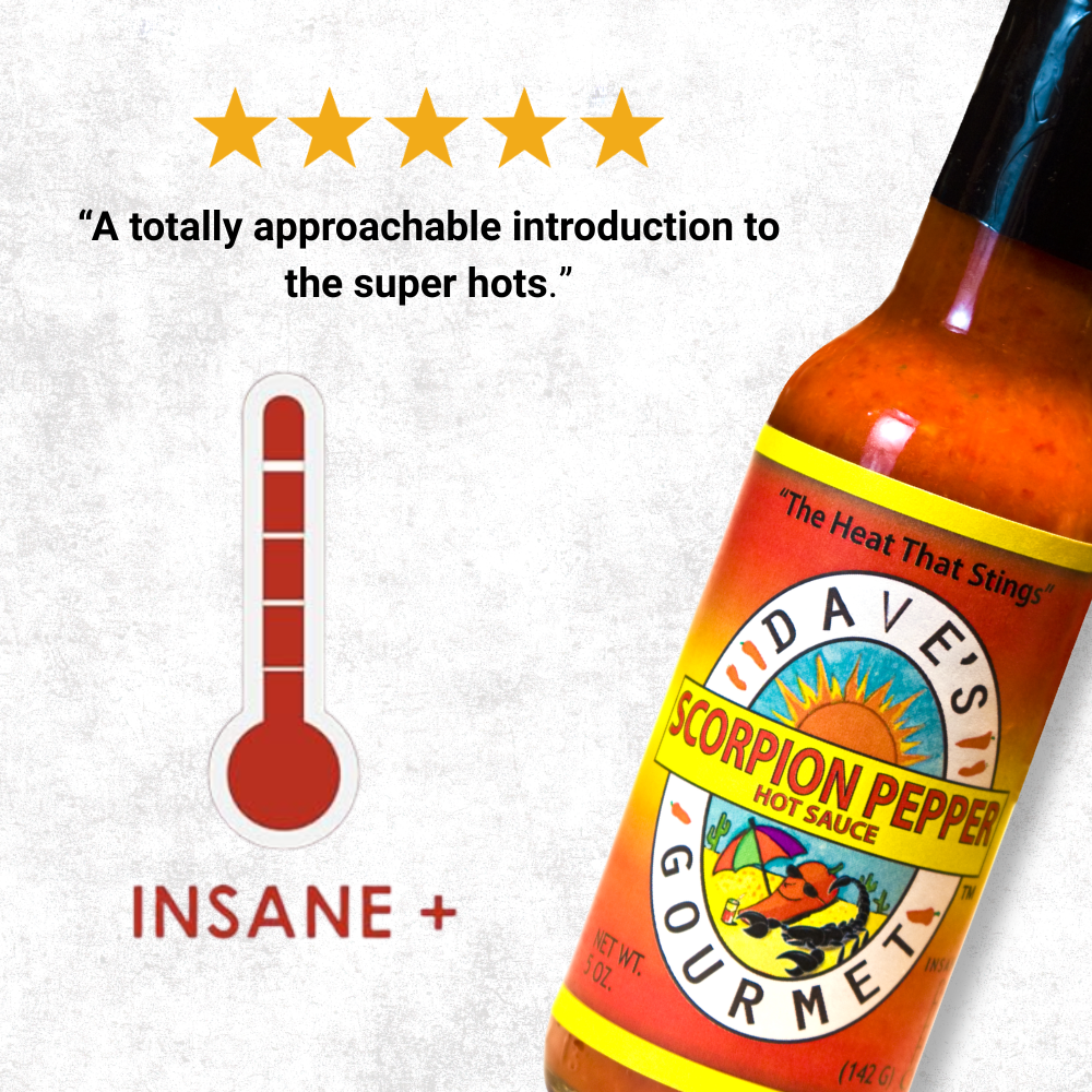 Dave’s Gourmet LLC - Wholesale Hot Sauce - Scorpion Pepper Hot Sauce2