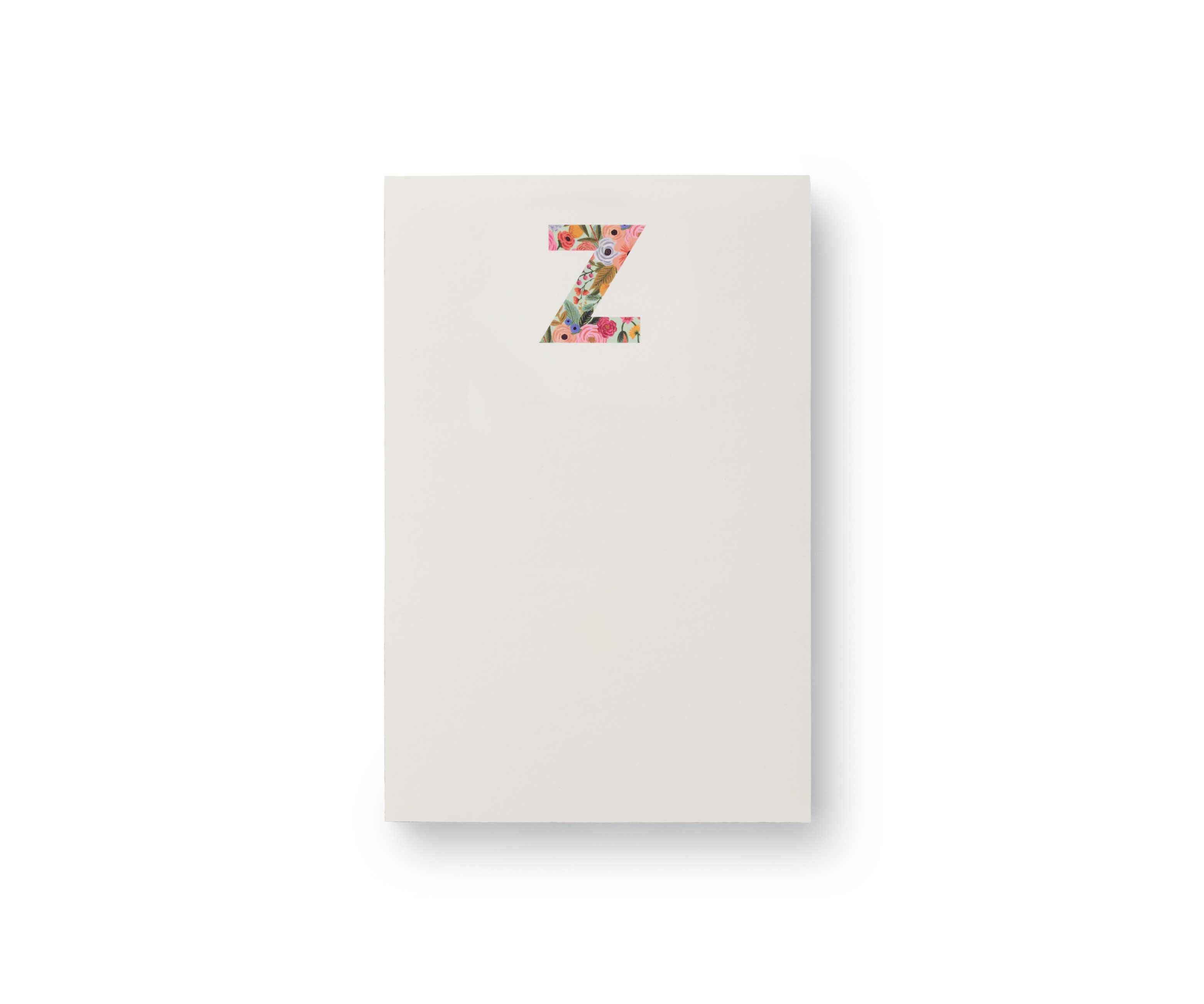 Rifle Paper Co. - Wholesale Notepad - Garden Party Monogram Notepad8