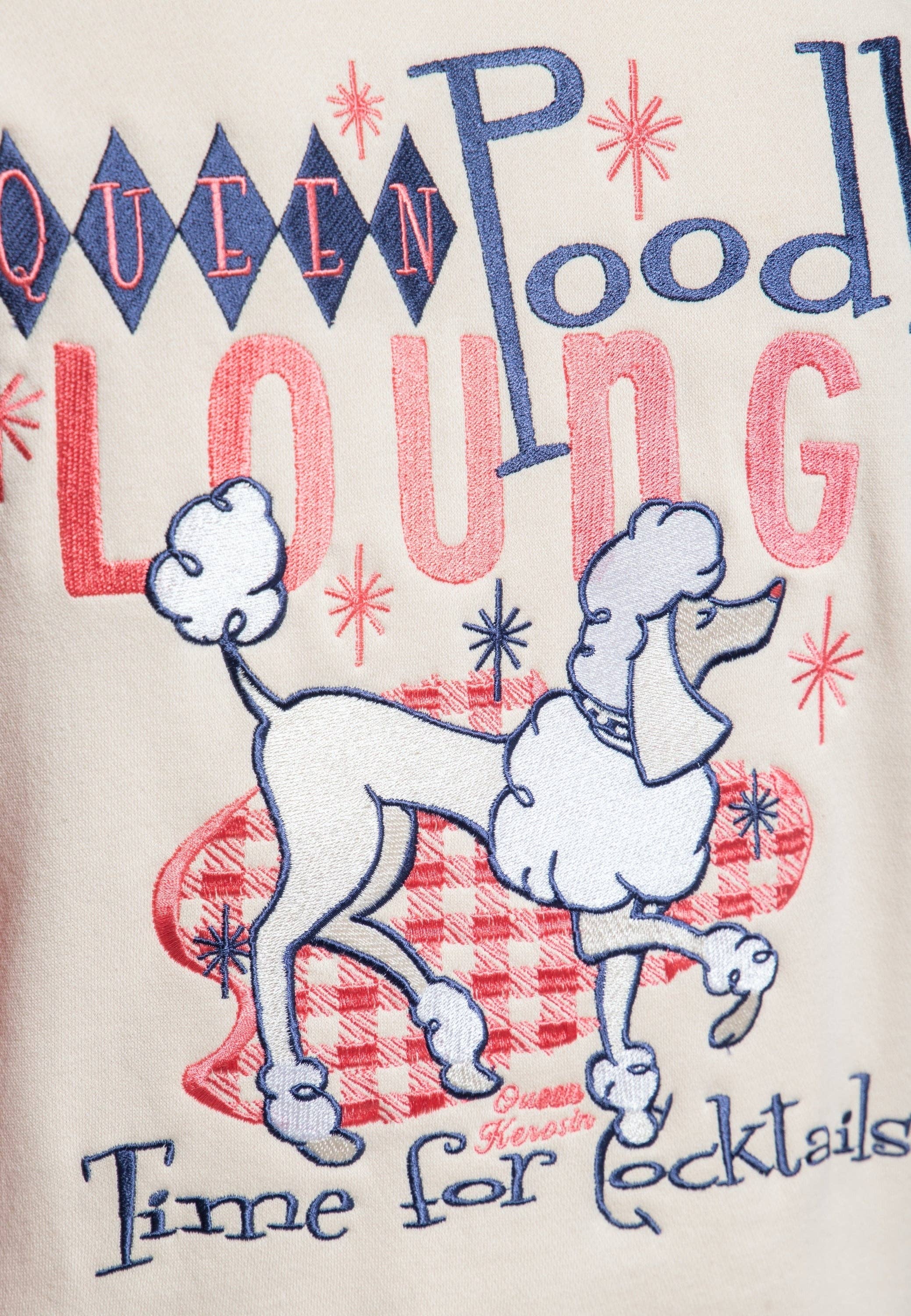 KING KEROSIN - Wholesale Varsity/Baseball Jacket - Women's - College sweat jacket “Poodle Lounge”10