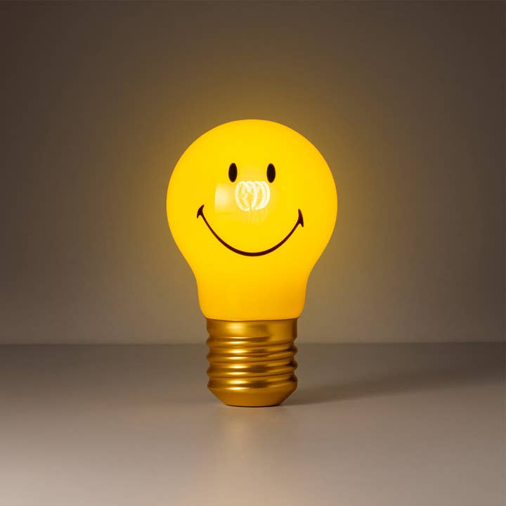 Until Pty Ltd - Wholesale Accent/desk lamp - Suck UK Cordless Lightbulb Smiley LED Light3