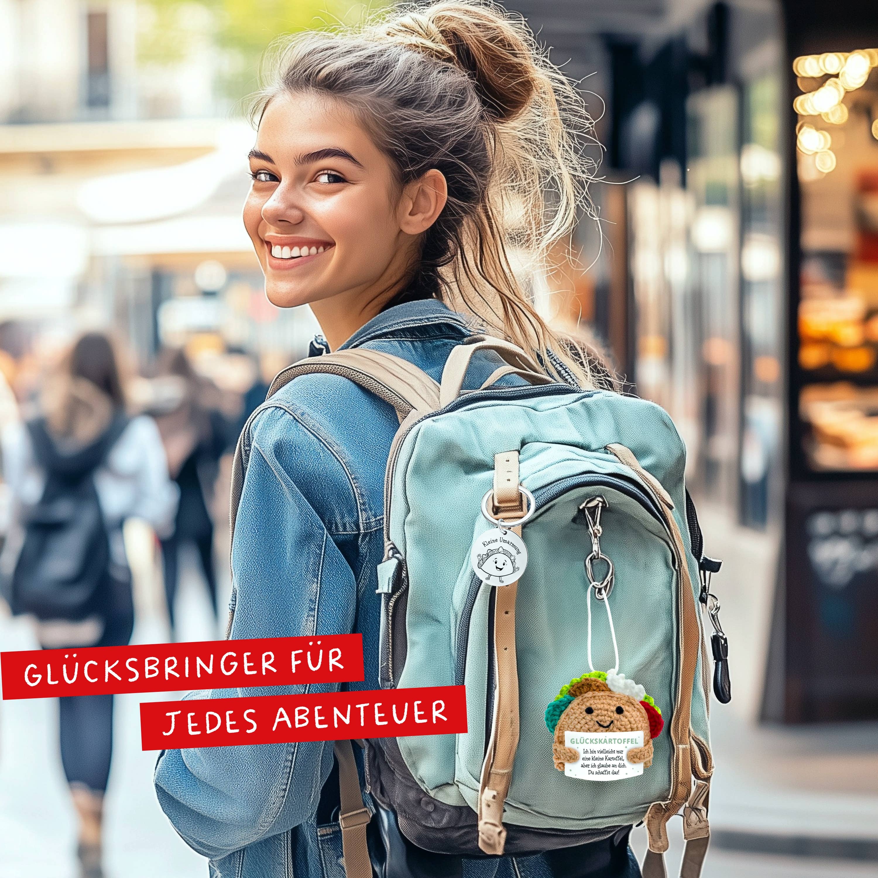 LOViLEE – Engroshandel Spøg og skæmt-gave/gaveartikel – Happy Döner Diggi | Lykkebringer-sæt | Nr. HF-024