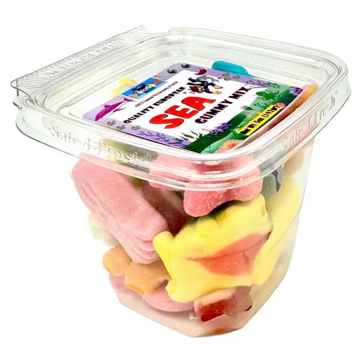 Dulcefina Chocolate and Sweets - Vente Bonbons gélifiés - Bacs Gummy Trio Tasters de 5 oz2