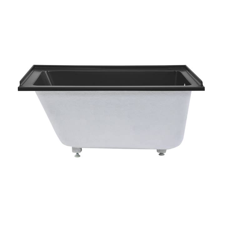 Swiss Madison - Wholesale Bath & Body Set - Voltaire Right-Hand Drain Alcove Bathtub in Matte Black
