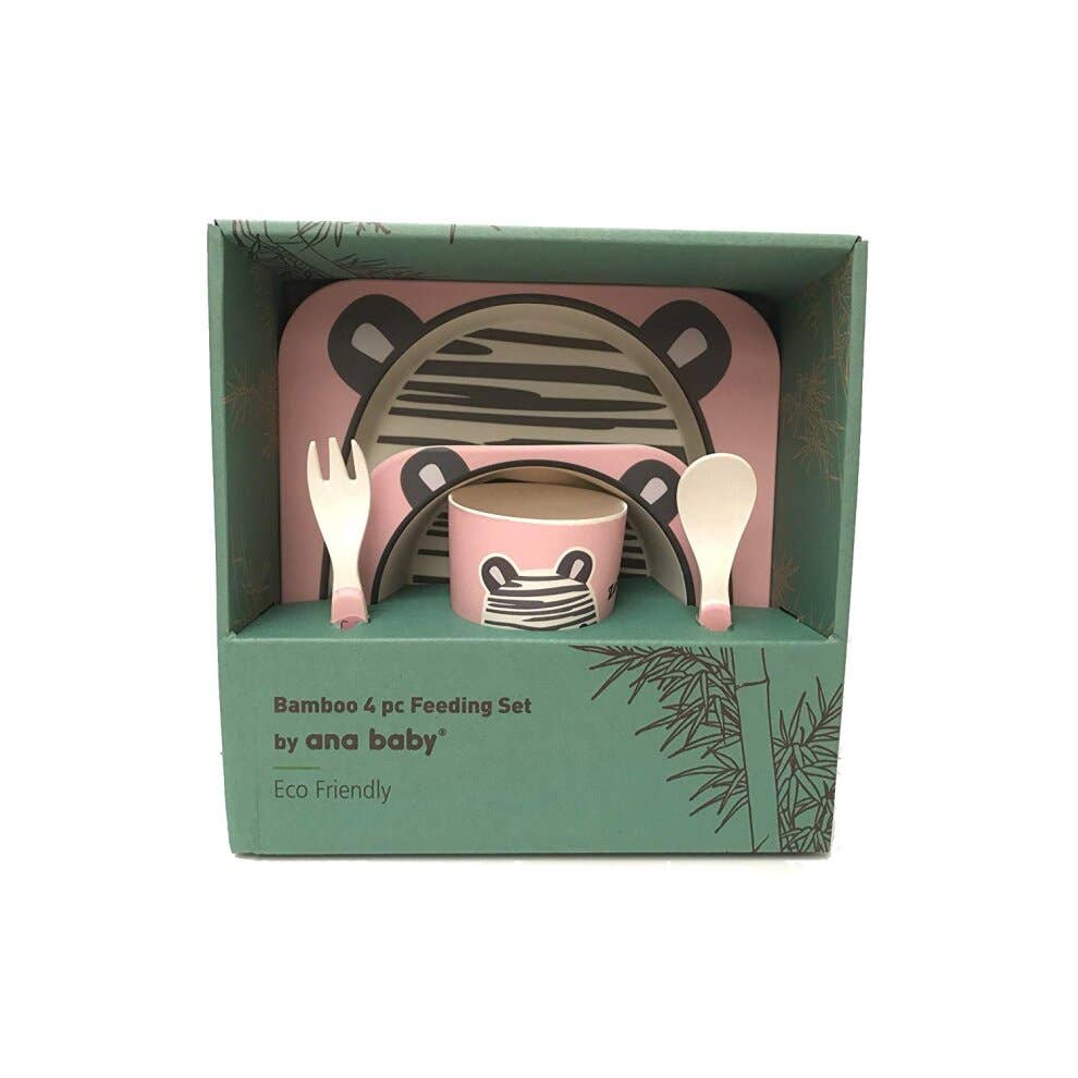 Ana Wiz – wholesale Dinnerware set – Kids & Baby – Children's 5 Piece Bamboo Dinner Set, Eco-Friendly, Dishwash4