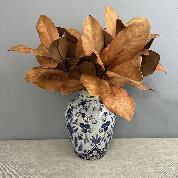 Sweet Home Deco - Wholesale Artificial flowers - 22''T Nature Touch Faux Magnolia Leaf Branch, Indoor/Ourdoor4