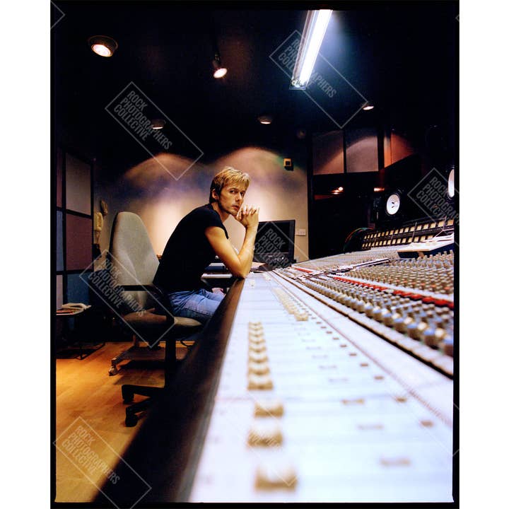 Rock Photographers Collective - Wholesale T-Shirt (Graphic) - Men's - Brett Anderson of Suede (JB) f/c location Men's T-Shirt1