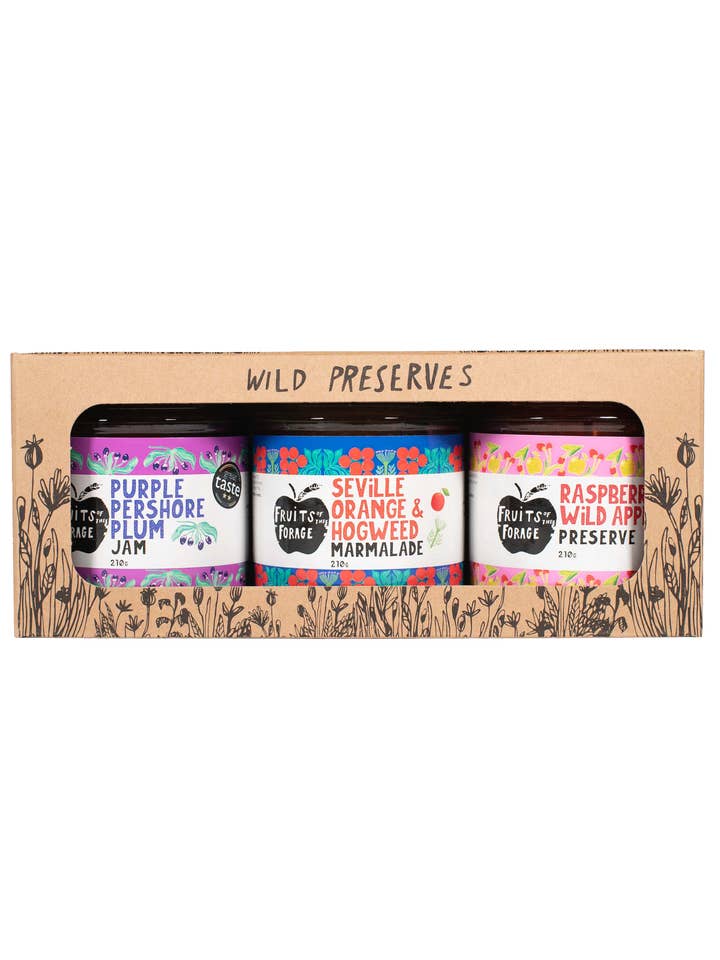 Breakfast Preserve Giftpack for wholesale by Fruits of the Forage