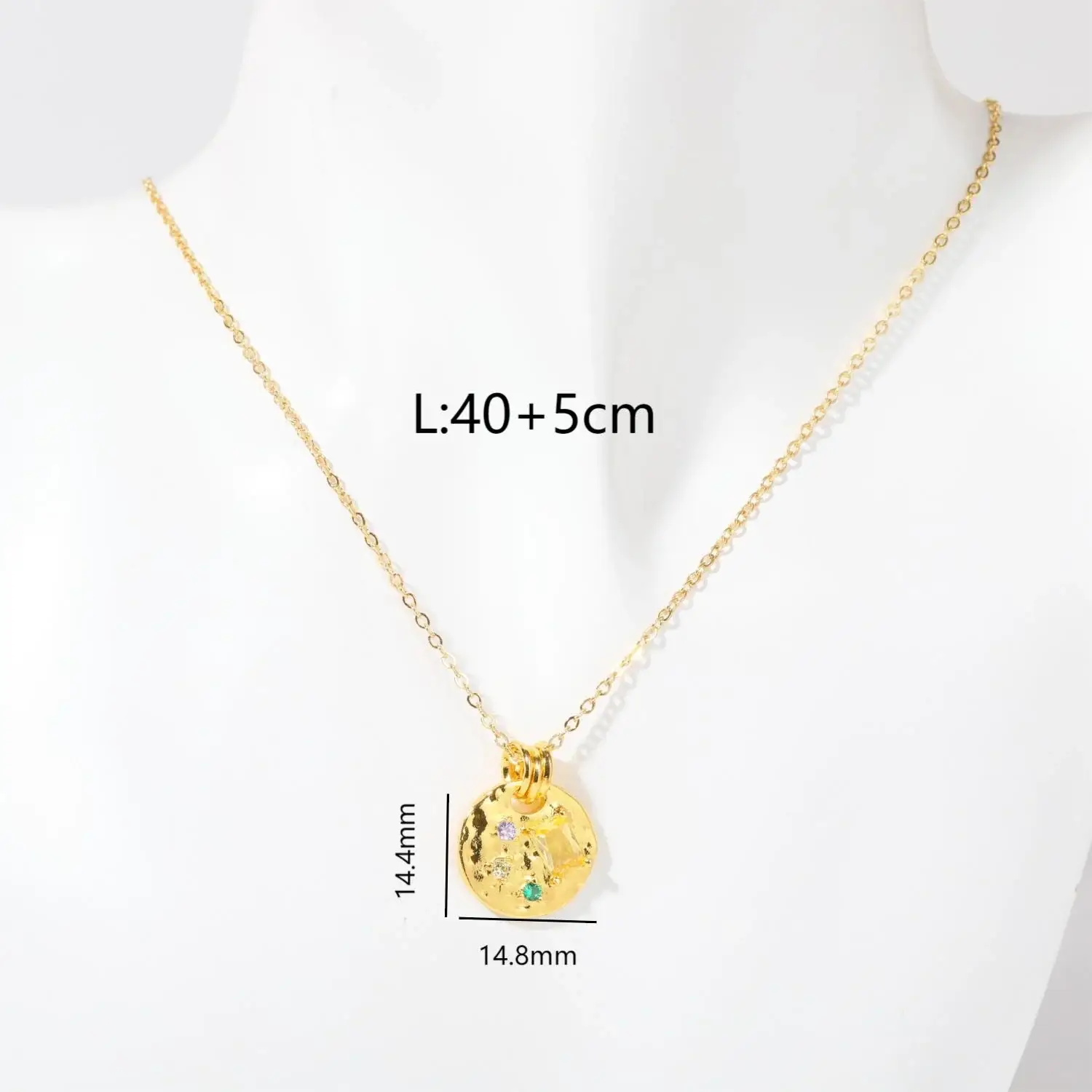 Gooddiy - Wholesale Pendant/Charm Necklace - Sun Moon Stainless Steel Plating 18k Gold Plated wholesale3
