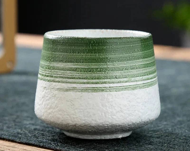 BlakOutlet - Venta al por mayor Taza - Taza de cerámica vintage de barro grueso7