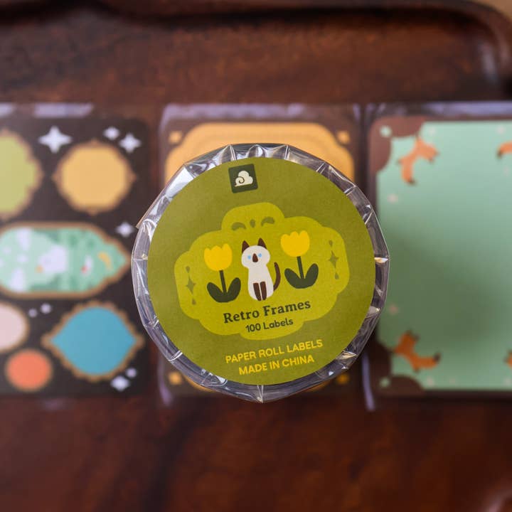 Thousand Skies - Wholesale Washi Tape - Paper Roll Labels - Retro Frames7