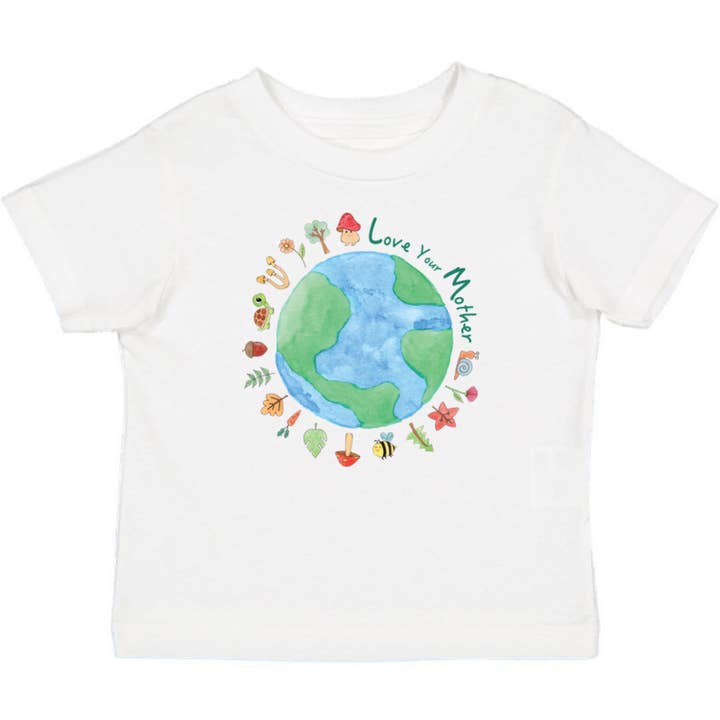 Love Your Mother Toddler Tee for wholesale by Peach & Bear