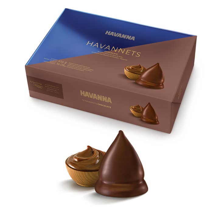 Premium Brand - Vente Boîtes de chocolats - Havanna | Havannets au chocolat | 12 unités | 456 grammes