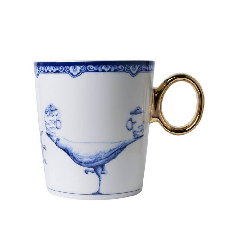 Heinen Delfts Blauw – wholesale Coffee mug – Mug Zodiac Sign Libra
