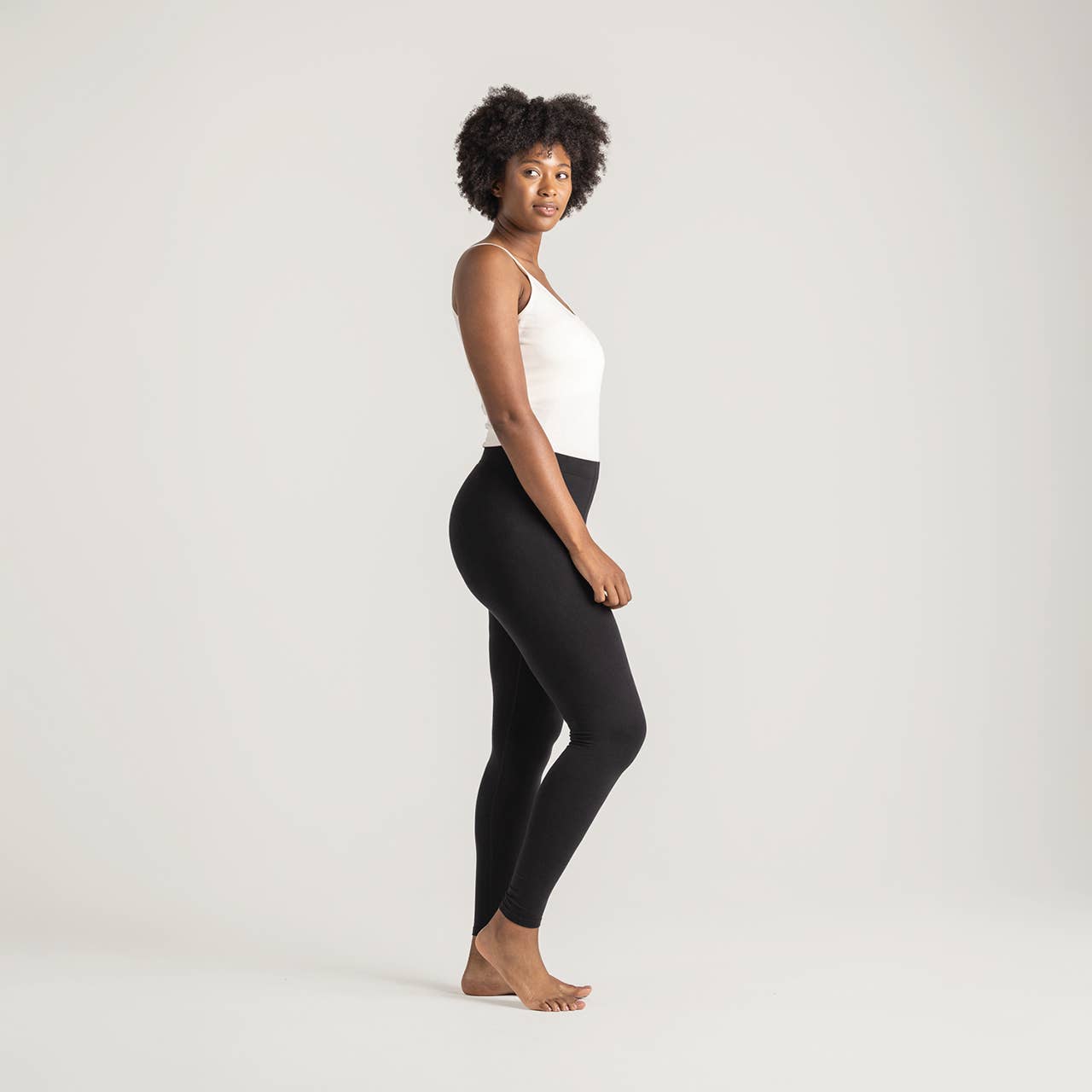 Maggie's Organics - Wholesale Athletic/Lounge Leggings - Women's - Organic Cotton Base Layer Leggings - Ankle1